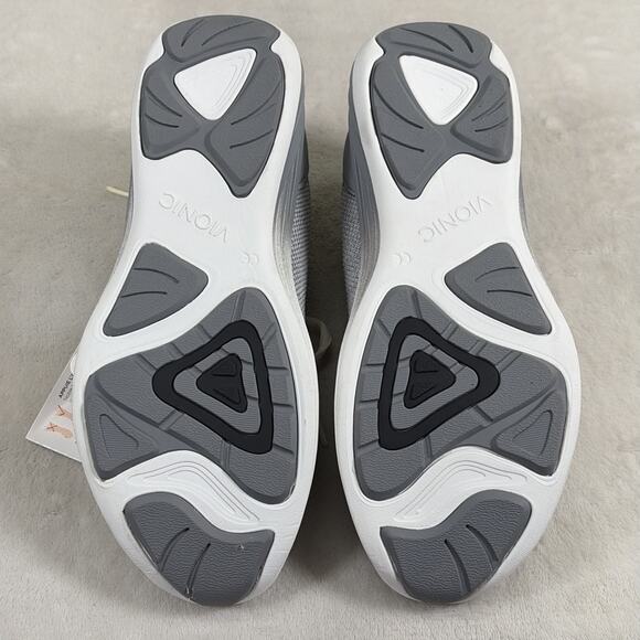 Vionic Adley Wide Active Orthotic Comfort Shoes Sneakers Lightweight Gray Size10 - Picture 11 of 15